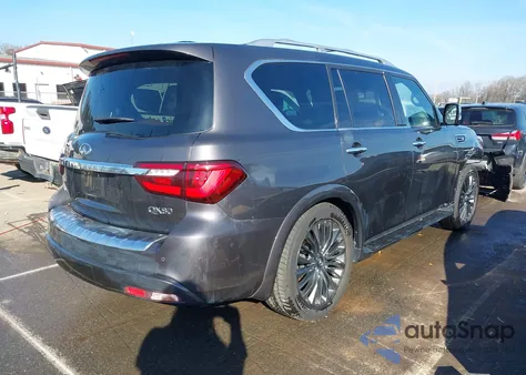 2022 Infiniti Qx80 Sensory Awd из США, поврежденный, VIN JN8AZ2BE7N9290629